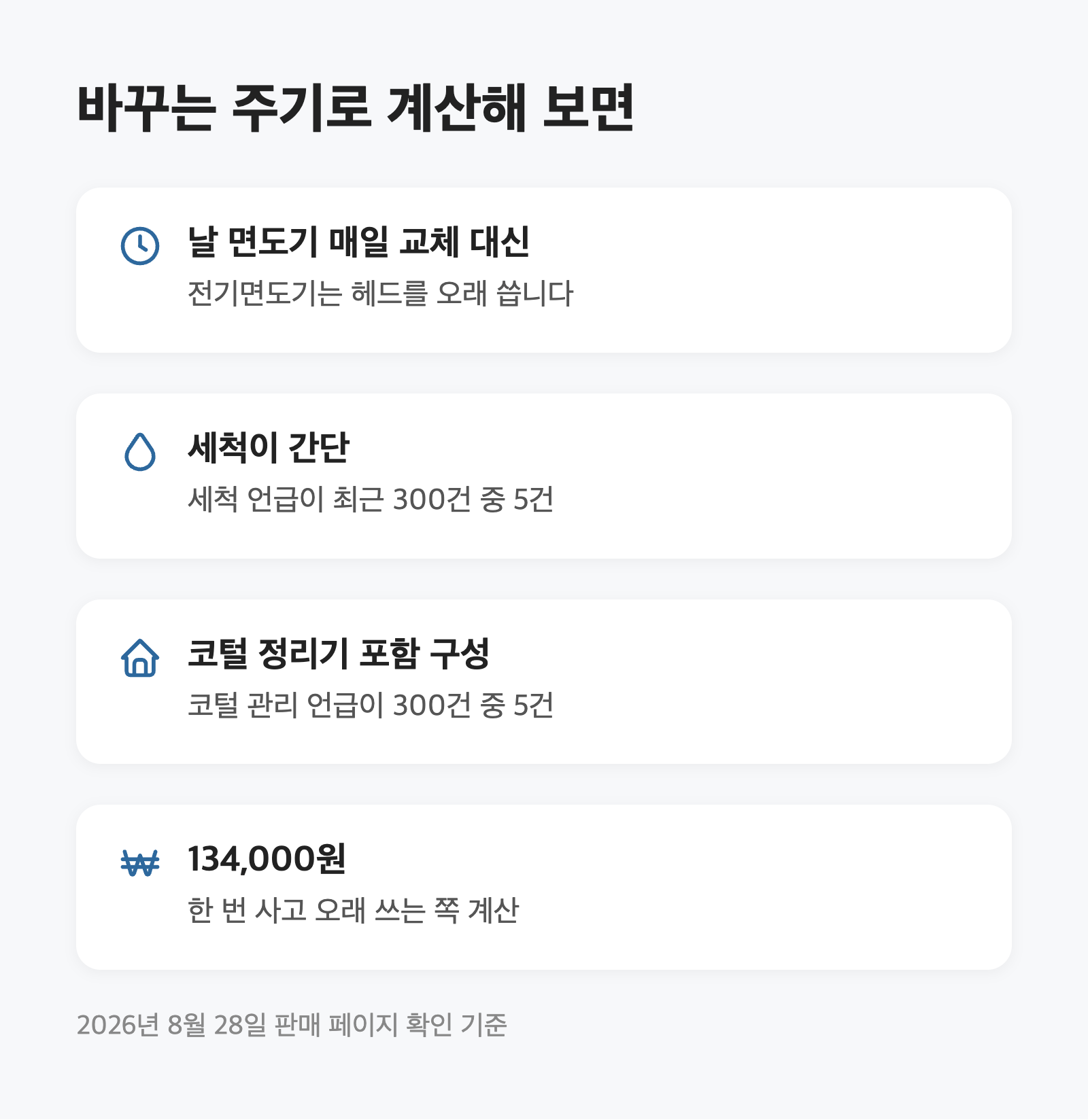 전기면도기, 매일 미는 사람이면 필립스 5000 134,000원 6 전기면도기, 매일 미는 사람이면 필립스 5000 134,000원